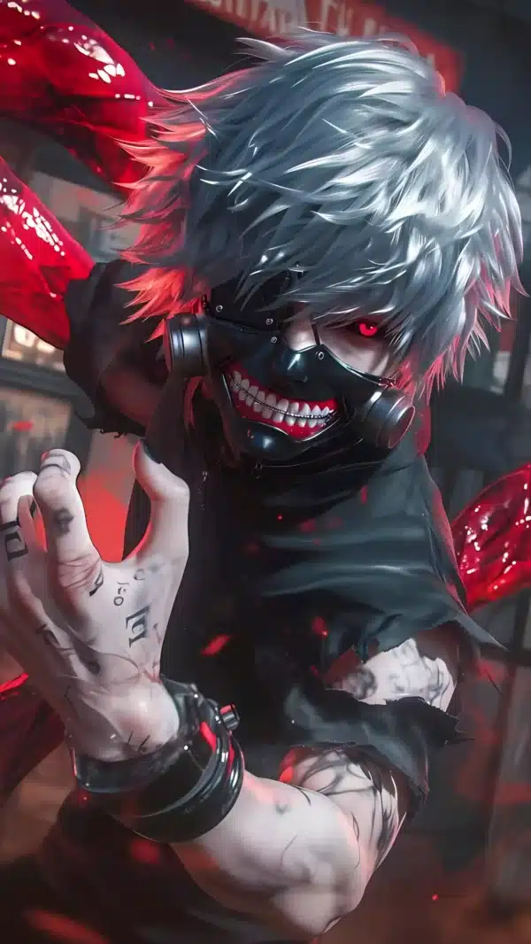 دانلود عکس توکیو غول Tokyo Ghoul با کیفیت 4K و رزولویشن بالا - کارماتوس