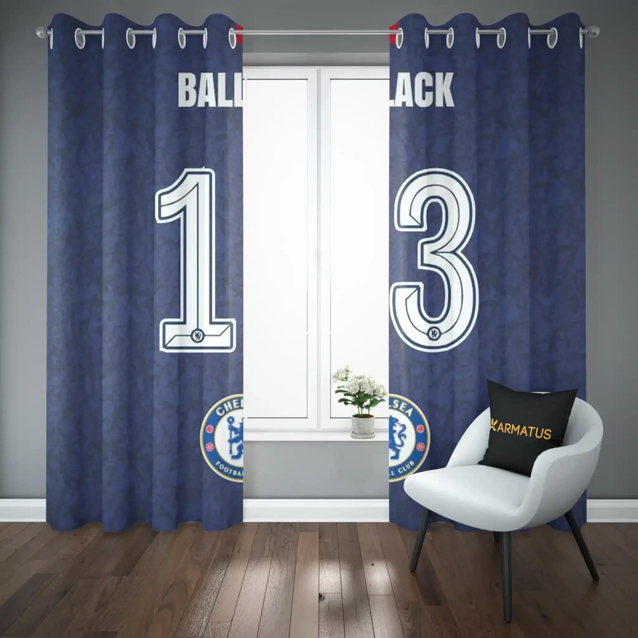 پرده پانچ چلسی | کالکشن Football - مدل Che-002 3,499,000&Nbsp;تومان &Ndash; کارماتوس پرده پانچ طرح چلسی Chelsea