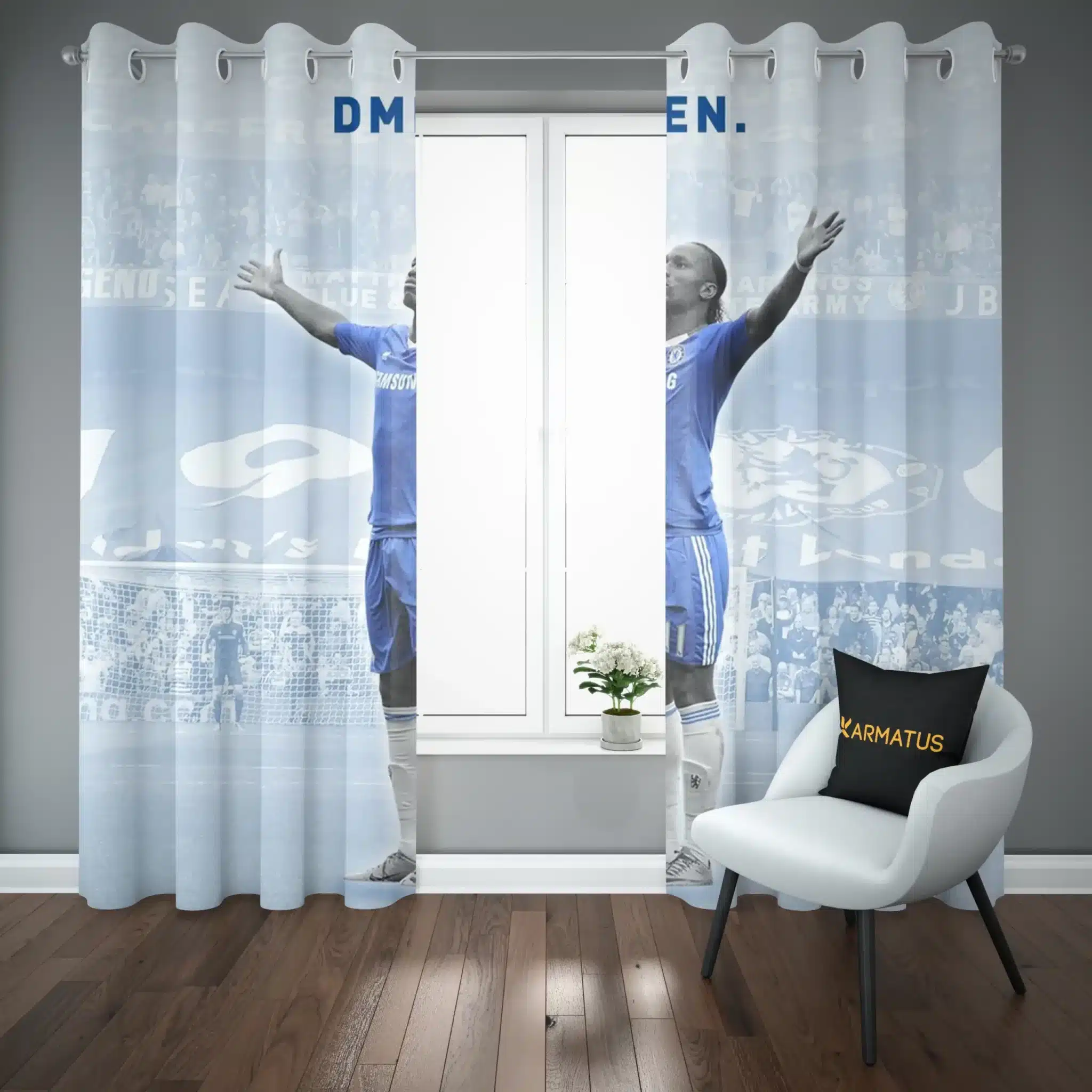 پرده پانچ چلسی | کالکشن Football - مدل Che-009 3,499,000&Nbsp;تومان &Ndash; کارماتوس پرده پانچ طرح چلسی Chelsea