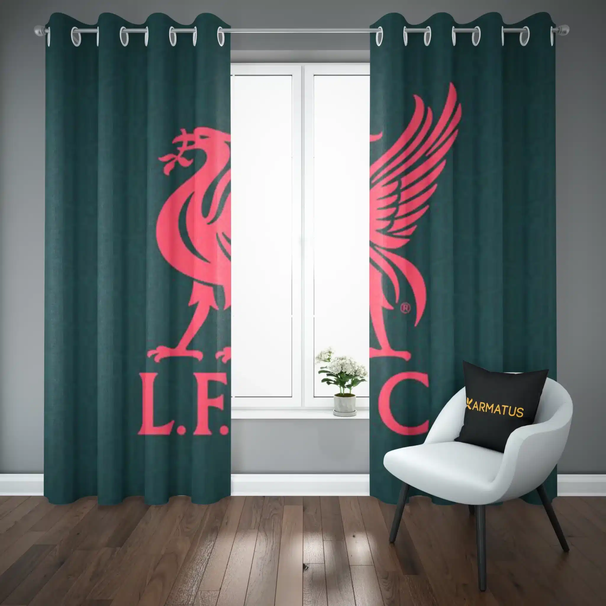 پرده پانچ لیورپول | کالکشن Football - مدل Liv-005 3,499,000&Nbsp;تومان &Ndash; کارماتوس پرده پانچ طرح لیورپول Liverpool