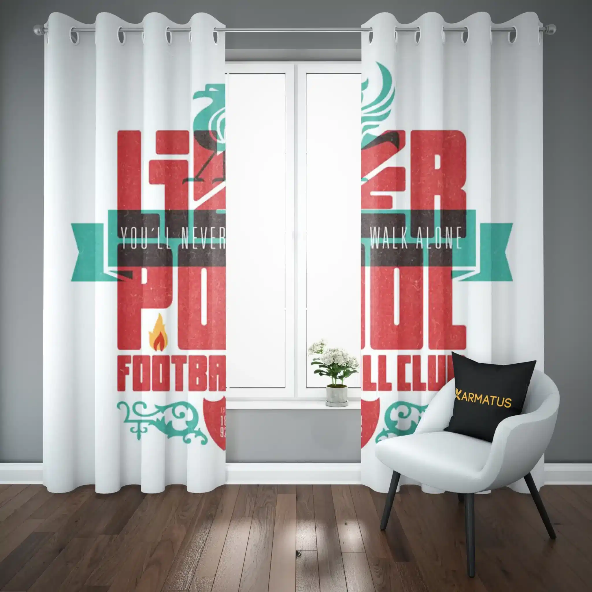 پرده پانچ لیورپول | کالکشن Football - مدل Liv-008 3,499,000&Nbsp;تومان &Ndash; کارماتوس پرده پانچ طرح لیورپول Liverpool