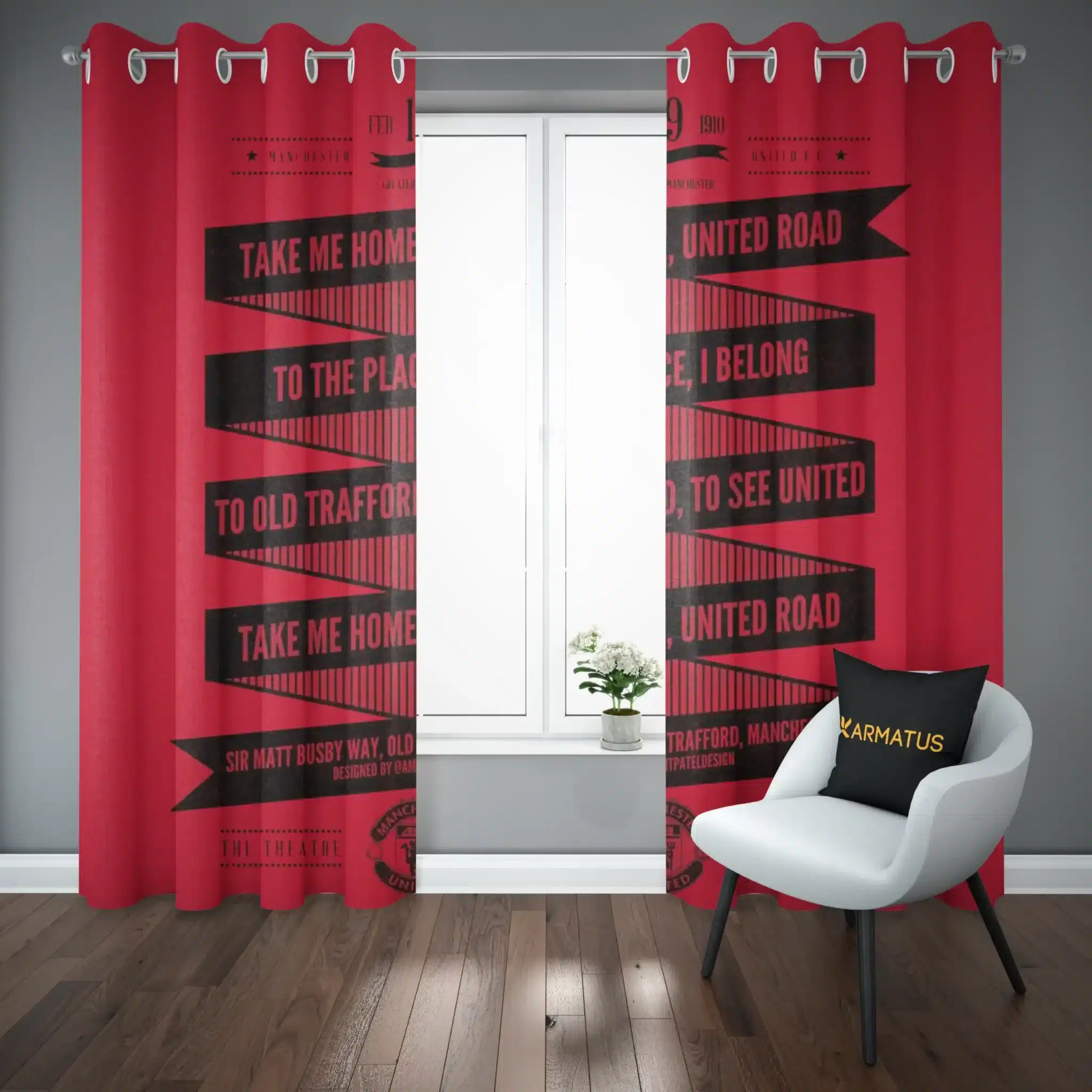 پرده پانچ منچستر یونایتد | کالکشن Football - مدل Mu-011 3,499,000&Nbsp;تومان &Ndash; کارماتوس پرده پانچ منچستر یونایتد Manchester United