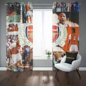 پرده پانچ طرح آرسنال Arsenal