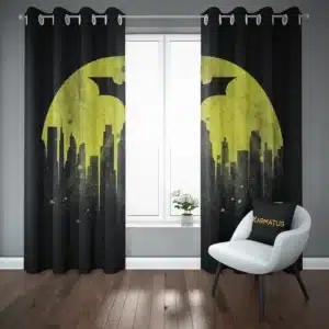 خرید پرده پانچ طرح بتمن Batman - کارماتوس (پرده پانچی, پرده پانچی انیمیشن, پرده پانچی فیلم و سریال, دکوراسیون) از کرماتوس