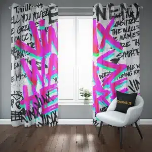 خرید پرده پانچ طرح آرکین Arcane - کارماتوس (پرده پانچی, پرده پانچی انیمیشن, پرده پانچی فیلم و سریال, دکوراسیون) از کرماتوس