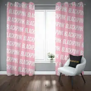 خرید پرده پانچ طرح بلک پینک Black Pink - کارماتوس (پرده پانچ گروه موسیقی, پرده پانچی, پرده پانچی خواننده, دکوراسیون) از کرماتوس