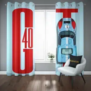 خرید پرده پانچ طرح فورد Ford - کارماتوس (پرده پانچ ماشین, پرده پانچی, دکوراسیون) از کرماتوس