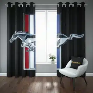 خرید پرده پانچ طرح فورد Ford - کارماتوس (پرده پانچ ماشین, پرده پانچی, دکوراسیون) از کرماتوس