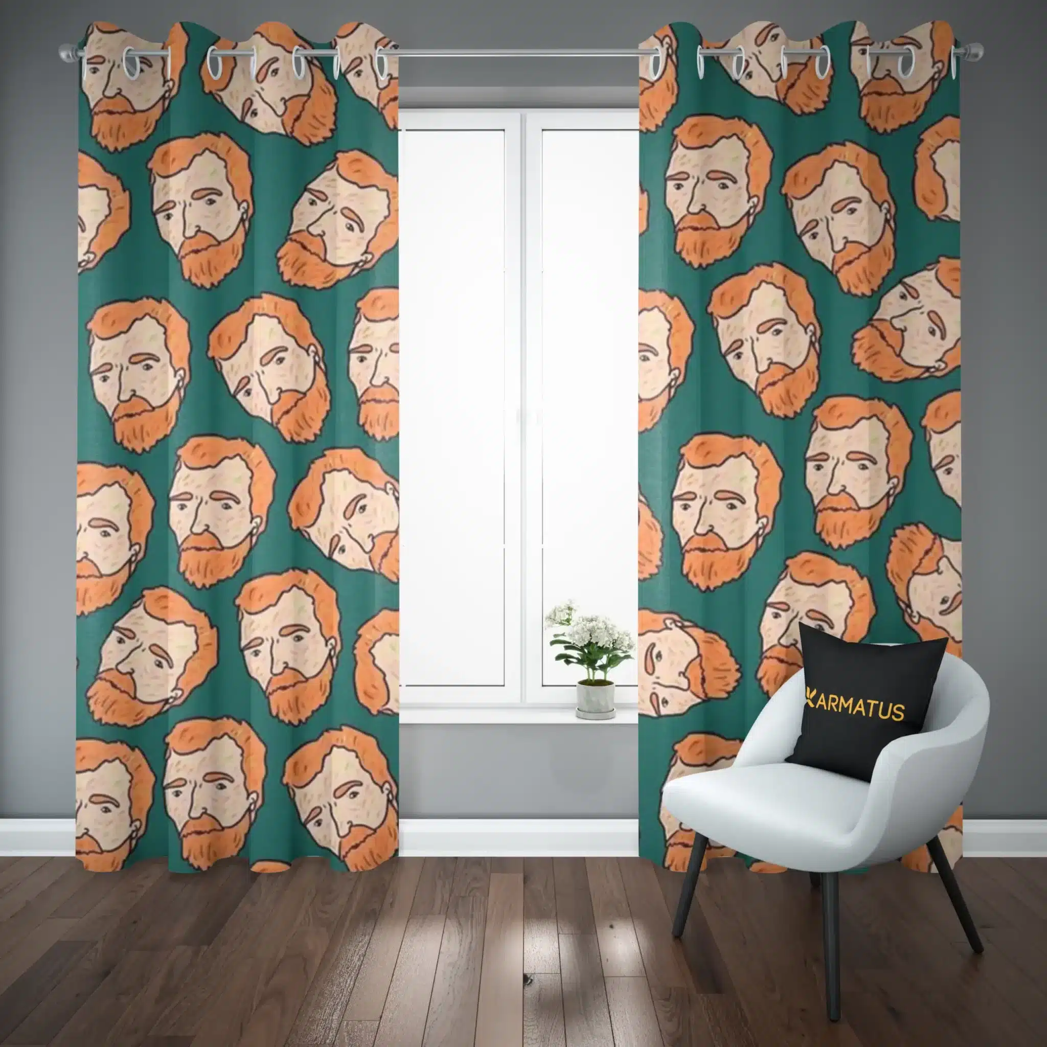 پرده پانچ ونگوگ | کالکشن Art - مدل Vg-008 3,499,000&Nbsp;تومان &Ndash; کارماتوس پرده پانچ طرح ونگوگ Van Gogh