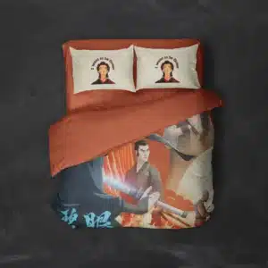 خرید روتختی طرح سامورایی چشم آبی Blue Eye Samurai - کارماتوس (دکوراسیون, روتختی, روتختی انیمه) از کرماتوس