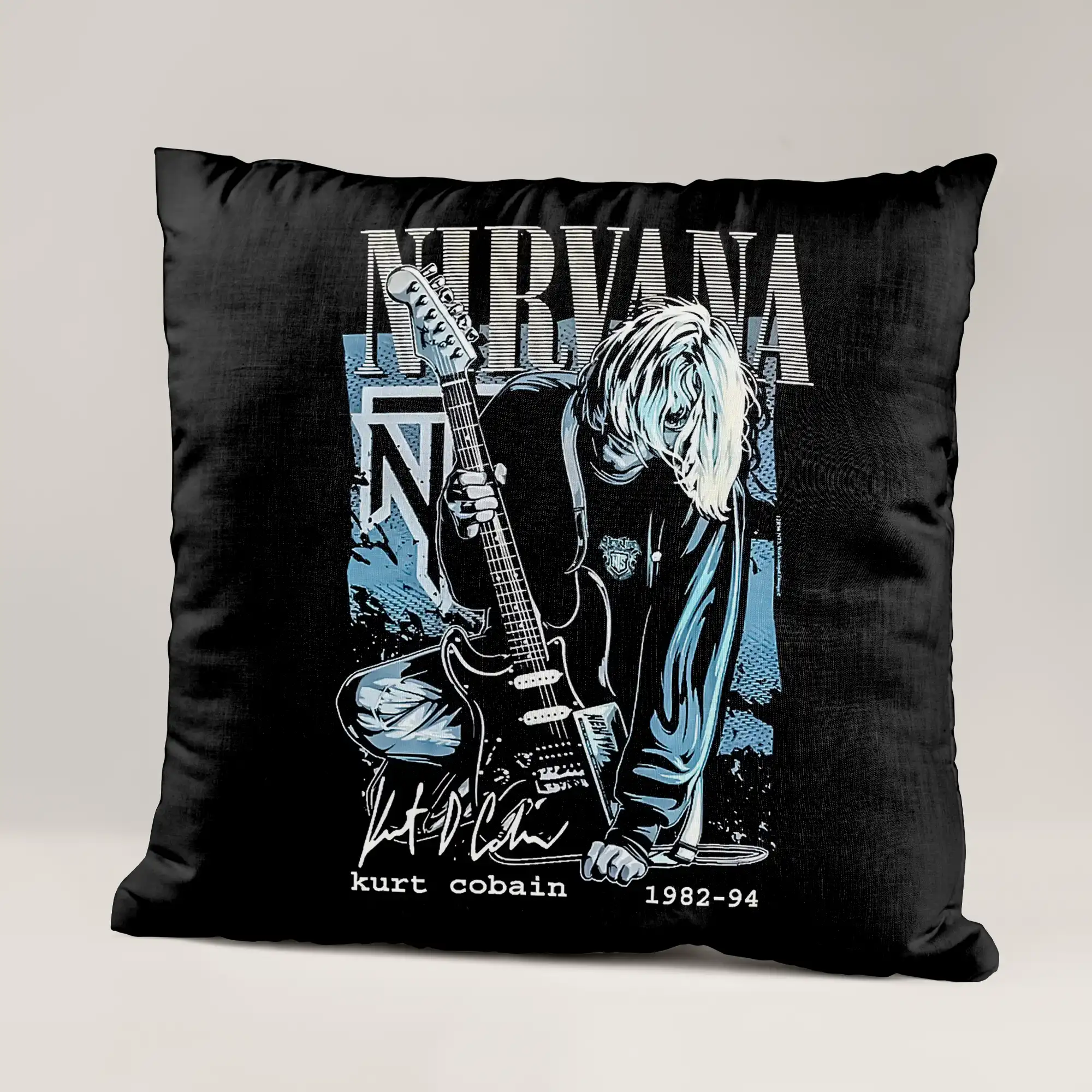 کوسن طرح گروه موسیقی نیروانا Nirvana کد 1 290,000&Nbsp;تومان &Ndash; کارماتوس خرید خرید و قیمت کوسن طرح گروه موسیقی نیروانا Nirvana - کارماتوس (دکوراسیون, کوسن, کوسن گروه موسیقی) از کرماتوس