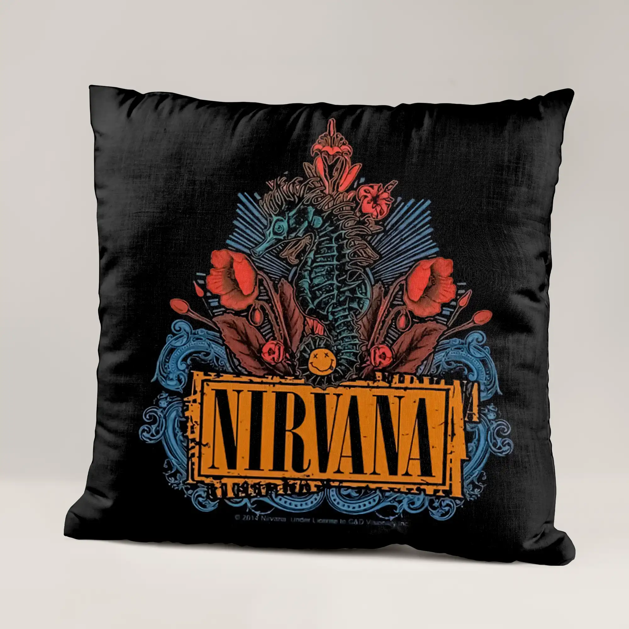 کوسن طرح گروه موسیقی نیروانا Nirvana کد 4 290,000&Nbsp;تومان &Ndash; کارماتوس خرید خرید و قیمت کوسن طرح گروه موسیقی نیروانا Nirvana - کارماتوس (دکوراسیون, کوسن, کوسن گروه موسیقی) از کرماتوس