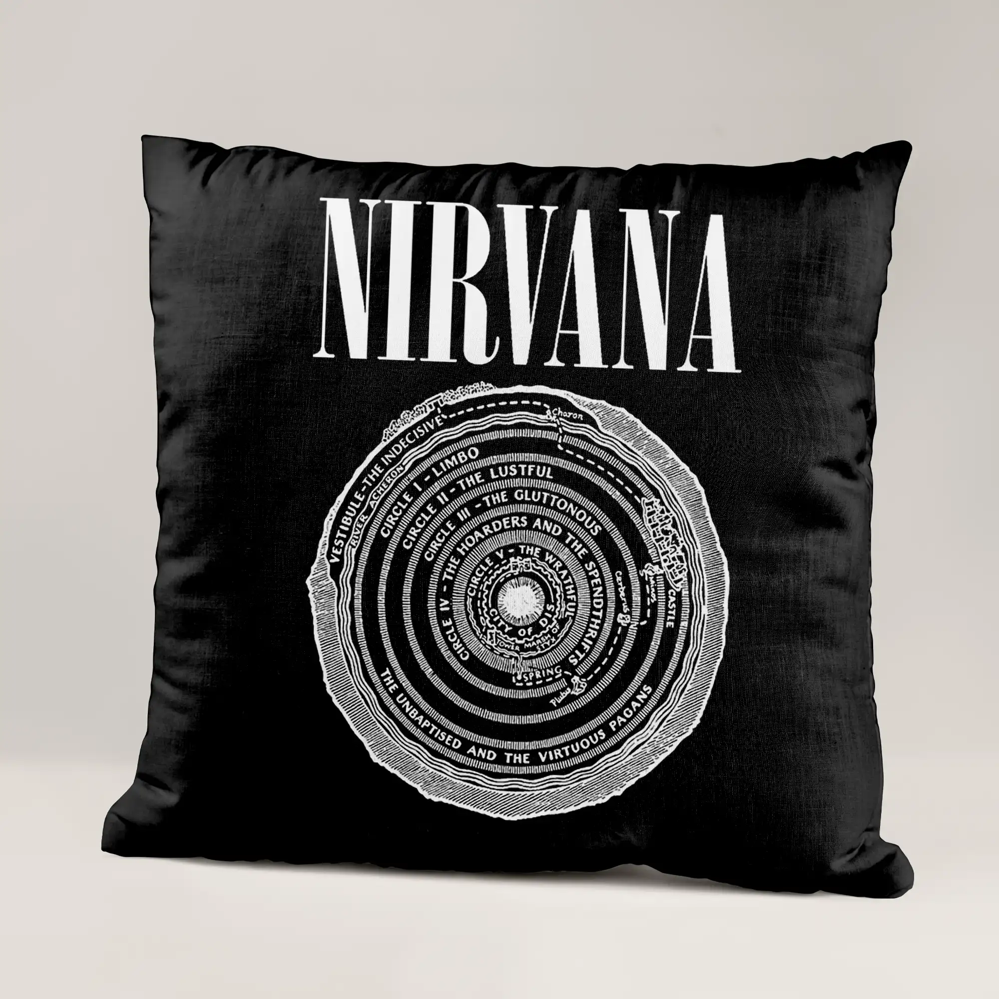 کوسن طرح گروه موسیقی نیروانا Nirvana کد 5 290,000&Nbsp;تومان &Ndash; کارماتوس خرید خرید و قیمت کوسن طرح گروه موسیقی نیروانا Nirvana - کارماتوس (دکوراسیون, کوسن, کوسن گروه موسیقی) از کرماتوس