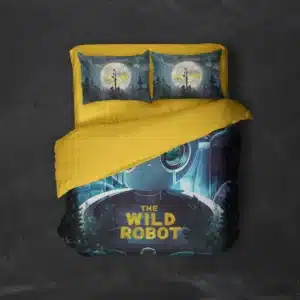 خرید روتختی طرح ربات وحشی The Wild Robot یک و دو نفره - کارماتوس (دکوراسیون, روتختی, روتختی انیمیشن) از کرماتوس