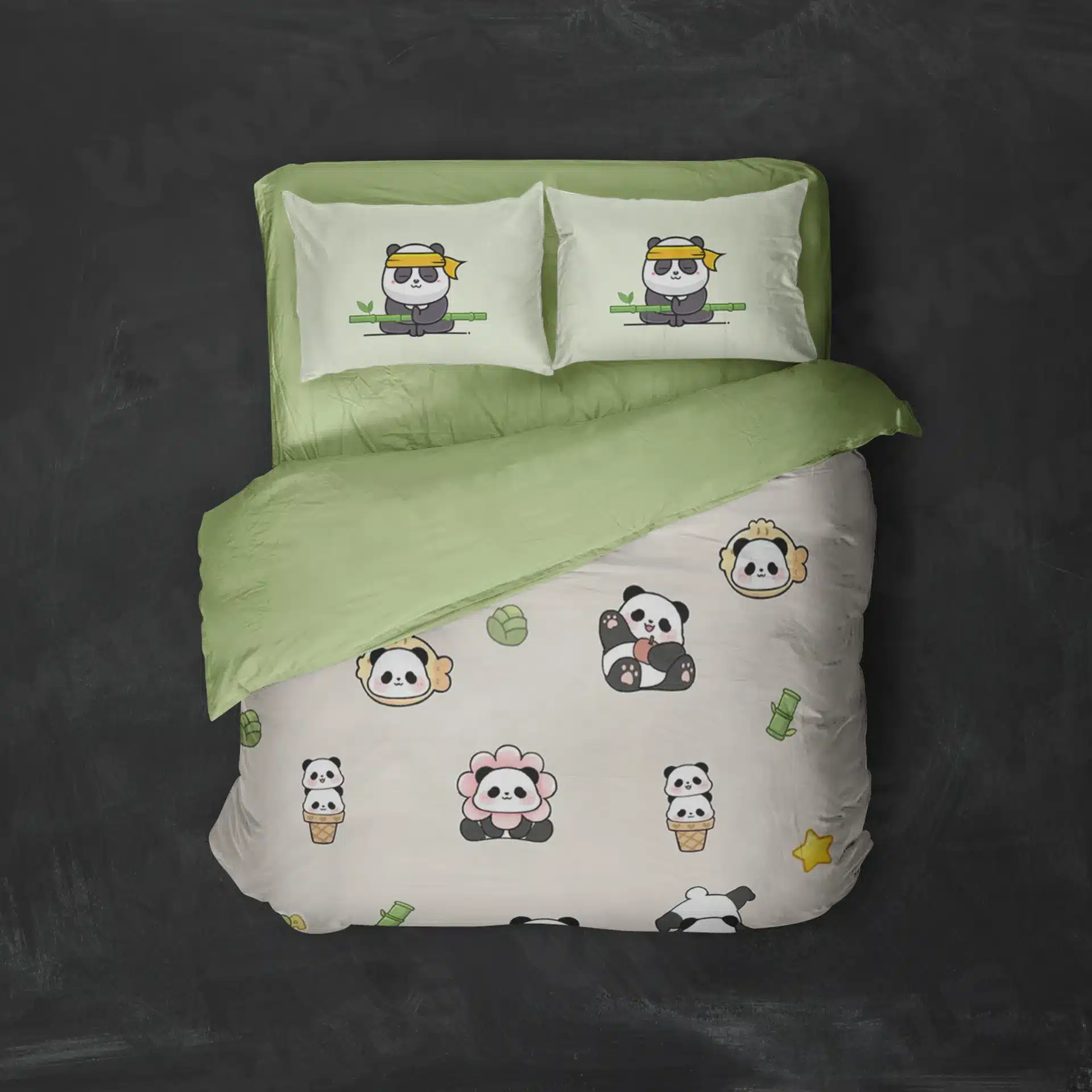 روتختی طرح پاندا Panda کد 7 5,900,000&Nbsp;تومان &Ndash; کارماتوس خرید روتختی طرح پاندا Panda یک و دونفره - کارماتوس (دکوراسیون, روتختی, روتختی حیوانات) از کرماتوس