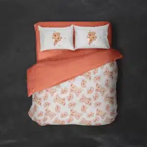 خرید روتختی طرح پیتزا Pizza یک و دونفره - کارماتوس (دکوراسیون, روتختی, روتختی خوراکی) از کرماتوس