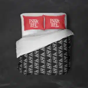 خرید روتختی طرح پیتزا Pizza یک و دونفره - کارماتوس (دکوراسیون, روتختی, روتختی خوراکی) از کرماتوس