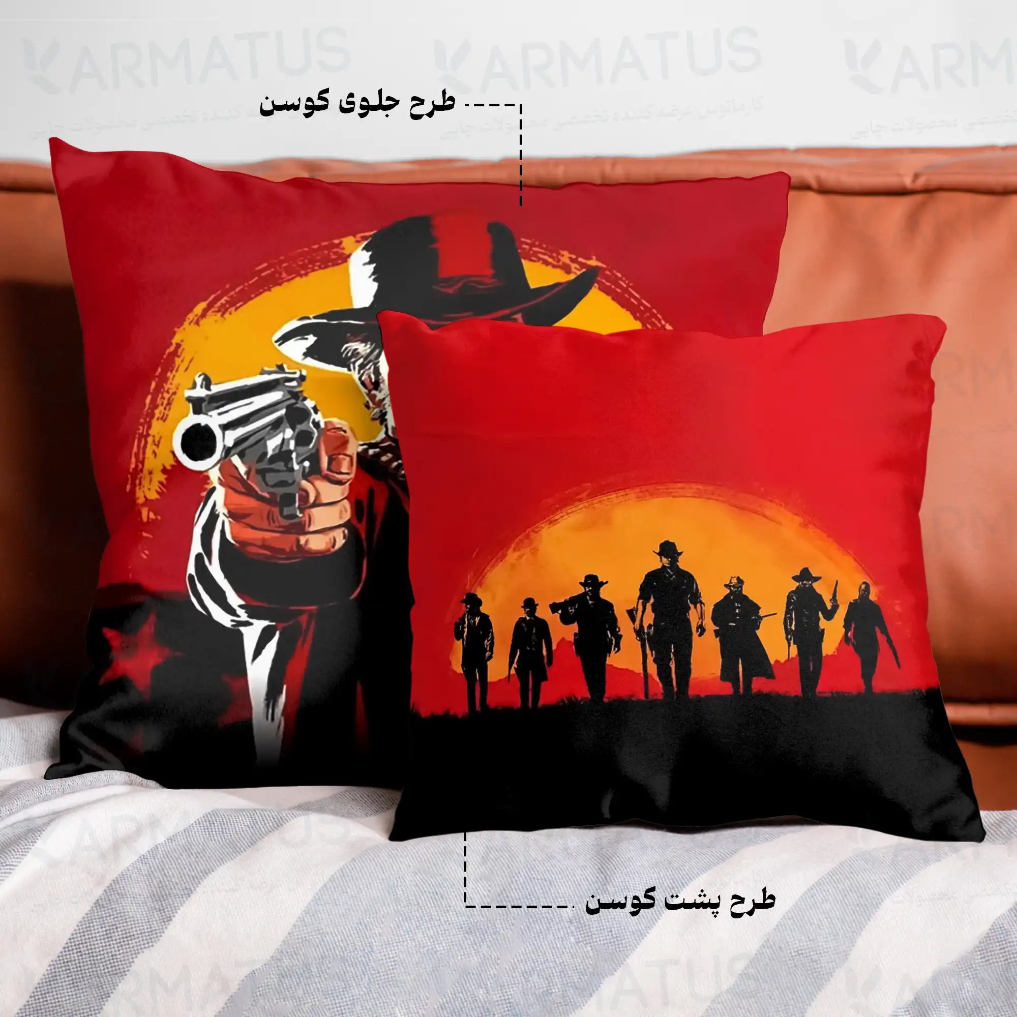 کوسن طرح رد دد ریدمپشن 2 Red Dead Redemption کد 1 290,000&Nbsp;تومان &Ndash; کارماتوس کوسن طرح رد دد ریدمپشن 2 Red Dead Redemption