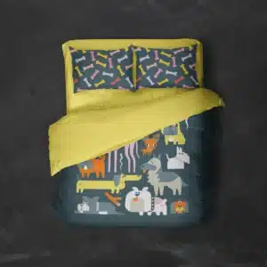 خرید روتختی طرح سگ Dog یک و دونفره - کارماتوس (دکوراسیون, روتختی, روتختی حیوانات) از کرماتوس