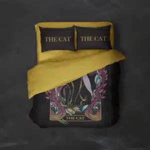 خرید روتختی طرح گربه Cat یک و دونفره - کارماتوس (دکوراسیون, روتختی, روتختی حیوانات) از کرماتوس