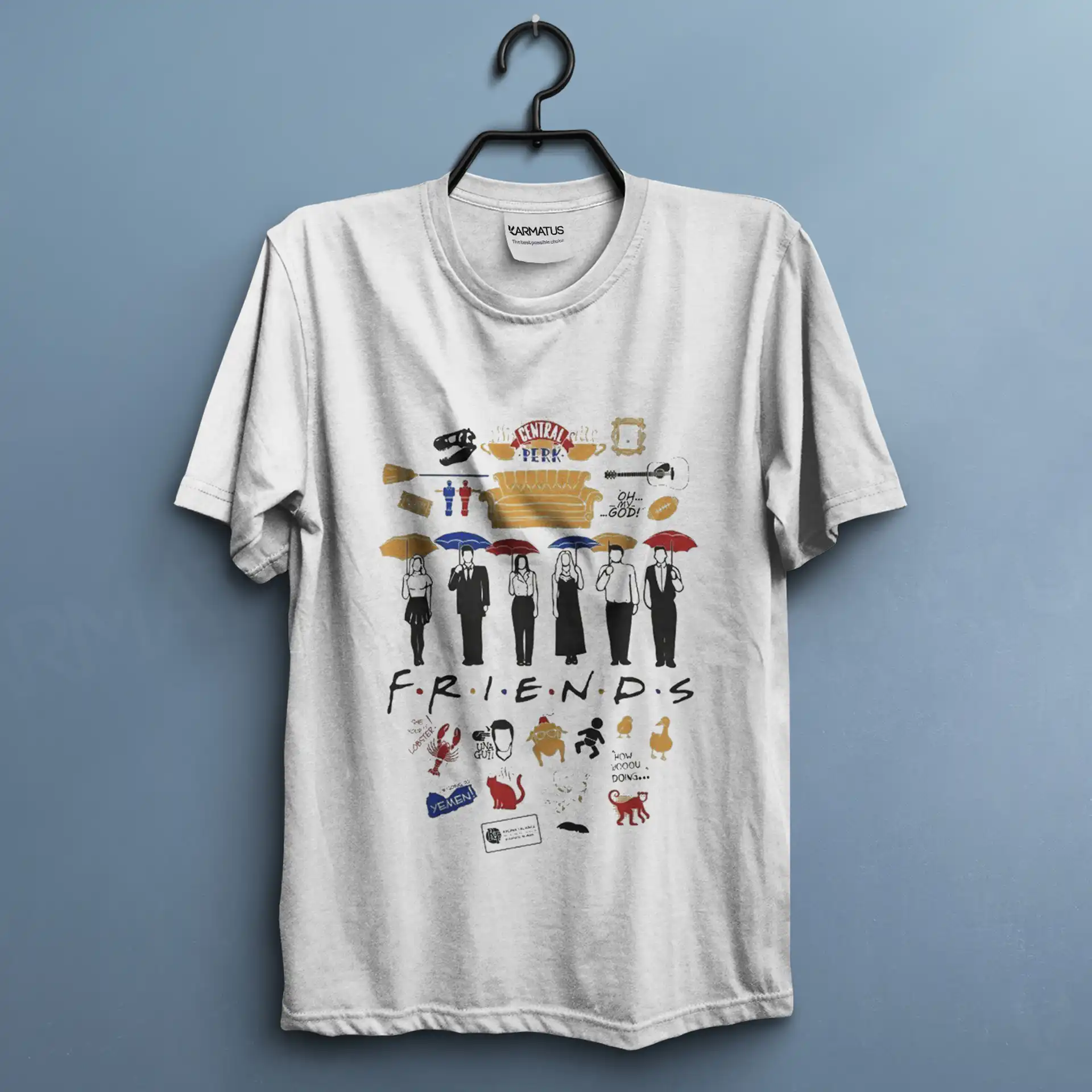 تیشرت فرندز | کالکشن Series - مدل Fr-12 599,000&Nbsp;تومان &Ndash; کارماتوس تیشرت طرح فرندز Friends