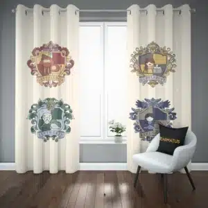 خرید پرده پانچ طرح هری پاتر Harry Potter - کارماتوس (پرده پانچی, پرده پانچی فیلم و سریال, دکوراسیون) از کرماتوس