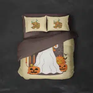 خرید روتختی طرح هالووین Halloween یک و دونفره - کارماتوس (دکوراسیون, روتختی) از کرماتوس