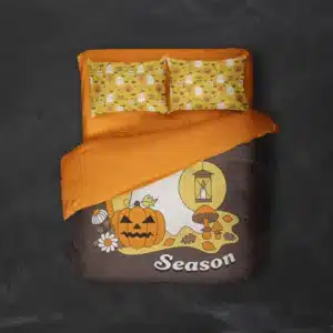 خرید روتختی طرح هالووین Halloween یک و دونفره - کارماتوس (دکوراسیون, روتختی) از کرماتوس