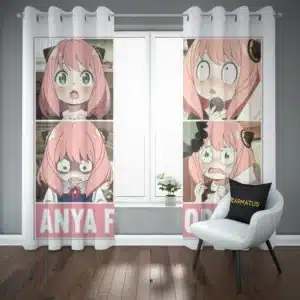 خرید پرده پانچ طرح خانواده جاسوس Spy X Family - کارماتوس (پرده پانچ انیمه, پرده پانچی, دکوراسیون) از کرماتوس