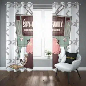 خرید پرده پانچ طرح خانواده جاسوس Spy X Family - کارماتوس (پرده پانچ انیمه, پرده پانچی, دکوراسیون) از کرماتوس