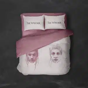 خرید روتختی طرح ویچر The Witcher یک و دونفره - کارماتوس (دکوراسیون, روتختی, روتختی فیلم و سریال, روتختی گیمینگ) از کرماتوس