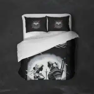 خرید روتختی طرح ویچر The Witcher یک و دونفره - کارماتوس (دکوراسیون, روتختی, روتختی فیلم و سریال, روتختی گیمینگ) از کرماتوس