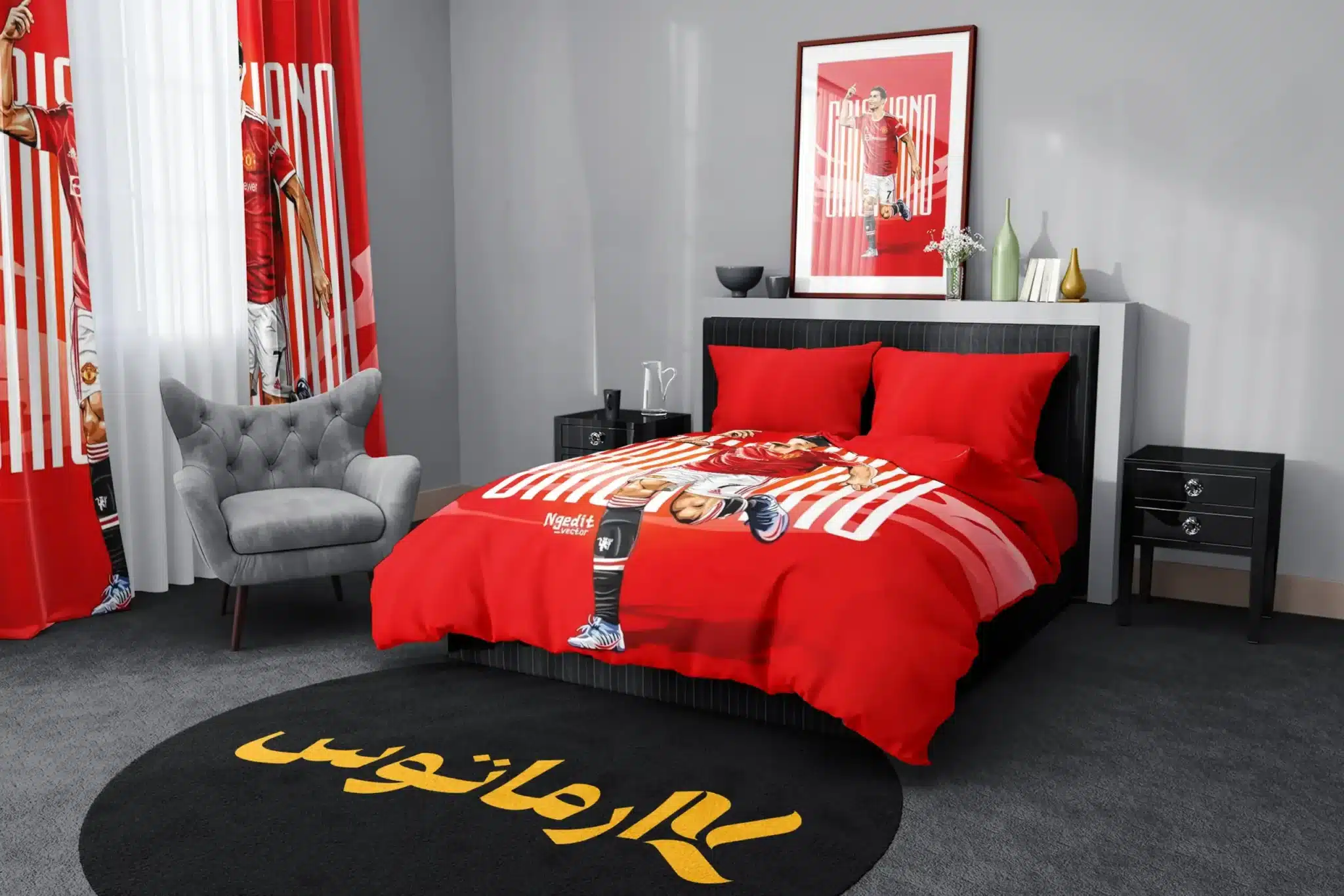 روتختی طرح کریستیانو رونالدو Cristiano Ronaldo کد 1 5,900,000&Nbsp;تومان &Ndash; کارماتوس روتختی طرح کریستیانو رونالدو Cristiano Ronaldo - کارماتوس