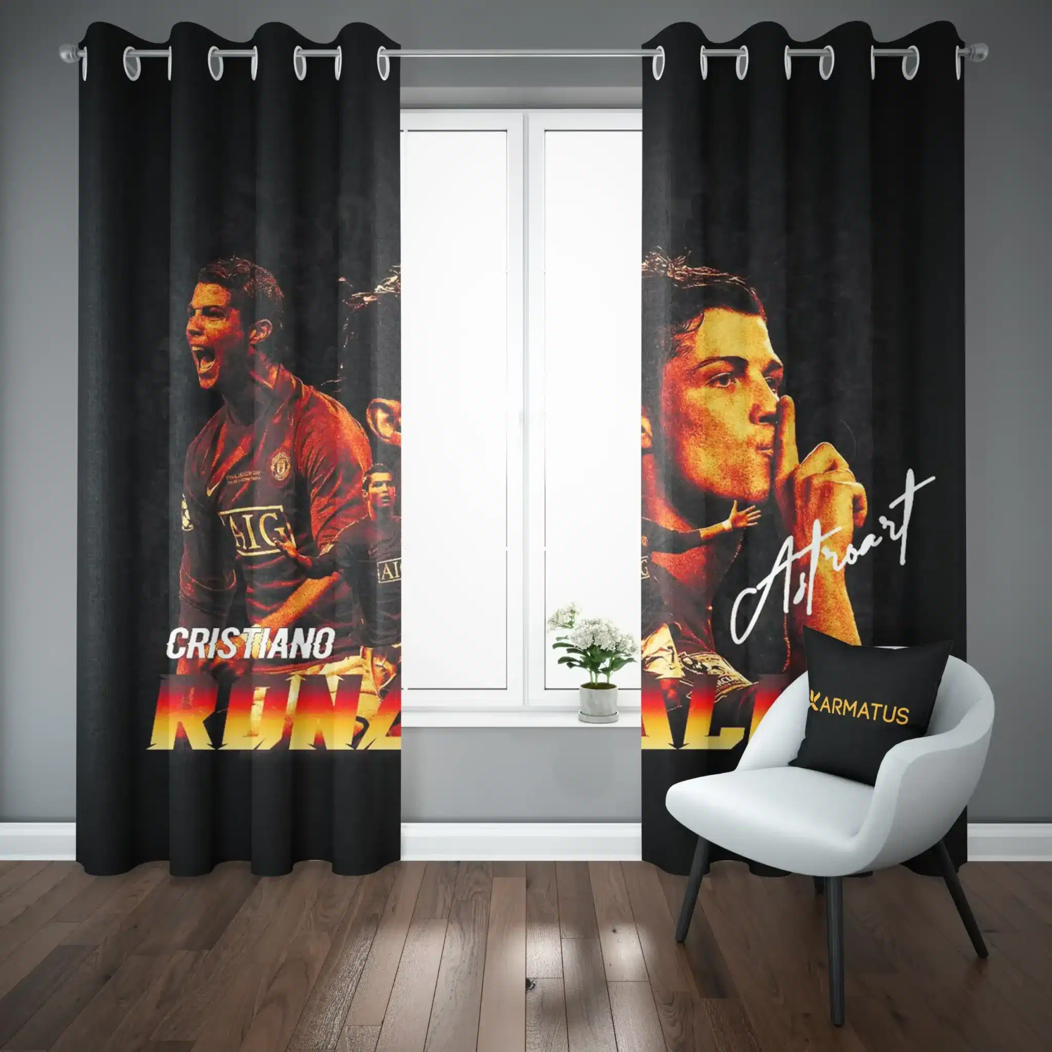 پرده پانچ کریستیانو رونالدو | کالکشن Football - مدل Cr7-008 3,499,000&Nbsp;تومان &Ndash; کارماتوس خرید پرده پانچ کریستیانو رونالدو Cristiano Ronaldo - کارماتوس (پرده پانچ بازیکن فوتبال, پرده پانچی, دکوراسیون) از کرماتوس