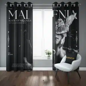 خرید خرید و قیمت پرده پانچ طرح الدن رینگ Elden Ring - کارماتوس (پرده پانچی, پرده پانچی گیمینگ, دکوراسیون) از کرماتوس