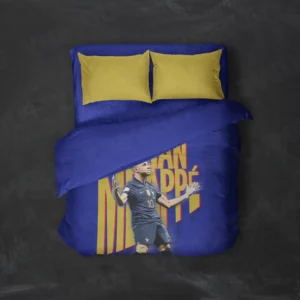 خرید روتختی طرح کیلیان امباپه Kylian Mbappe - کارماتوس (دکوراسیون, روتختی, روتختی فوتبال) از کرماتوس