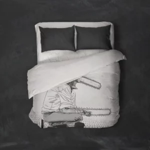 خرید روتختی طرح مرد اره ای Chainsaw Man یک و دو نفره - کارماتوس (دکوراسیون, روتختی, روتختی انیمه) از کرماتوس