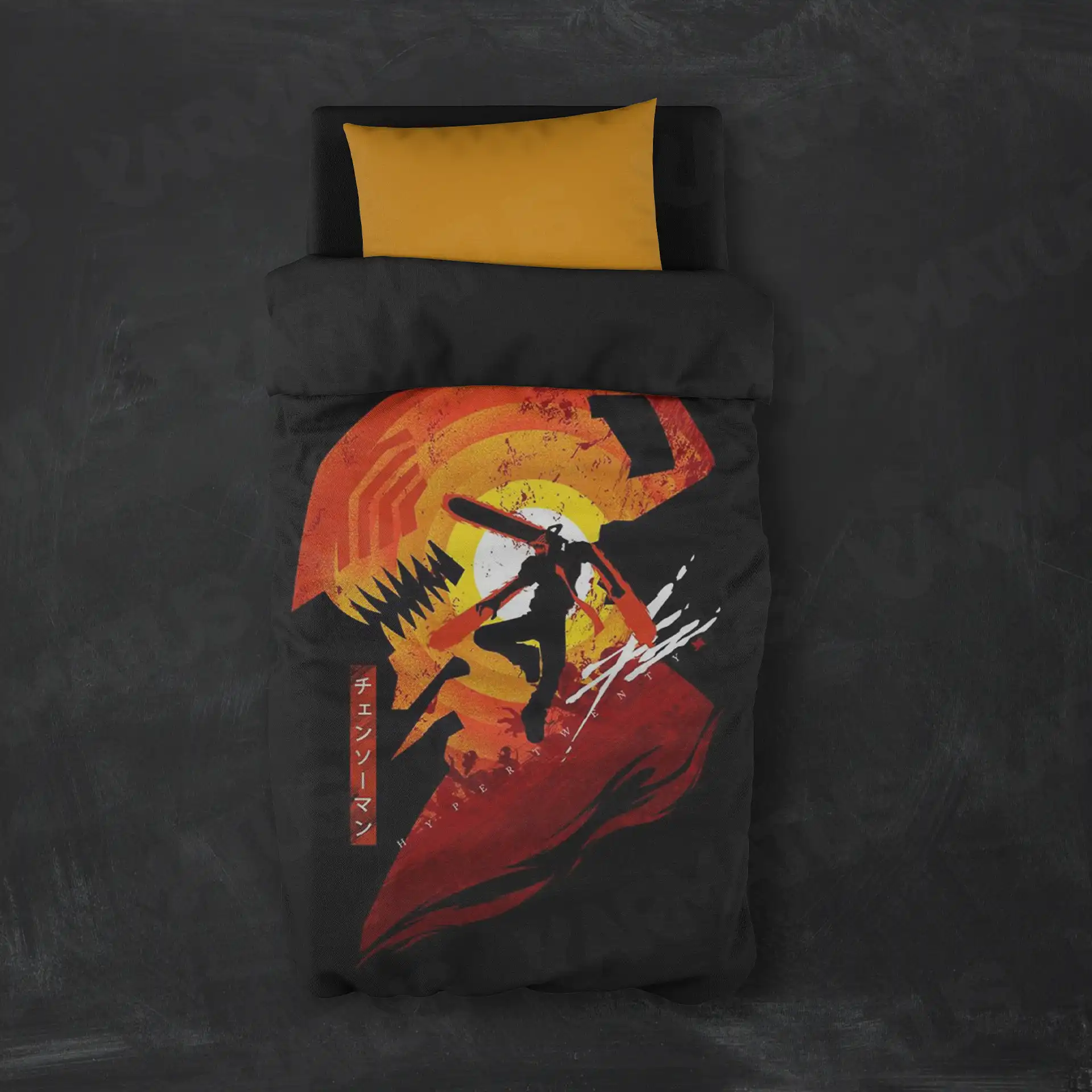 روتختی طرح مرد اره ای Chainsaw Man کد 7 5,900,000&Nbsp;تومان &Ndash; کارماتوس روتختی طرح مرد اره ای Chainsaw Man یک و دو نفره - کارماتوس