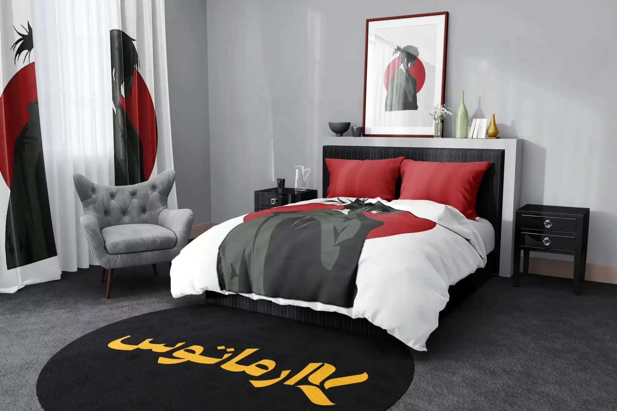 روتختی طرح دورورو Dororo کد 1 5,900,000&Nbsp;تومان &Ndash; کارماتوس روتختی طرح دورورو Dororo یک و دو نفره کارماتوس