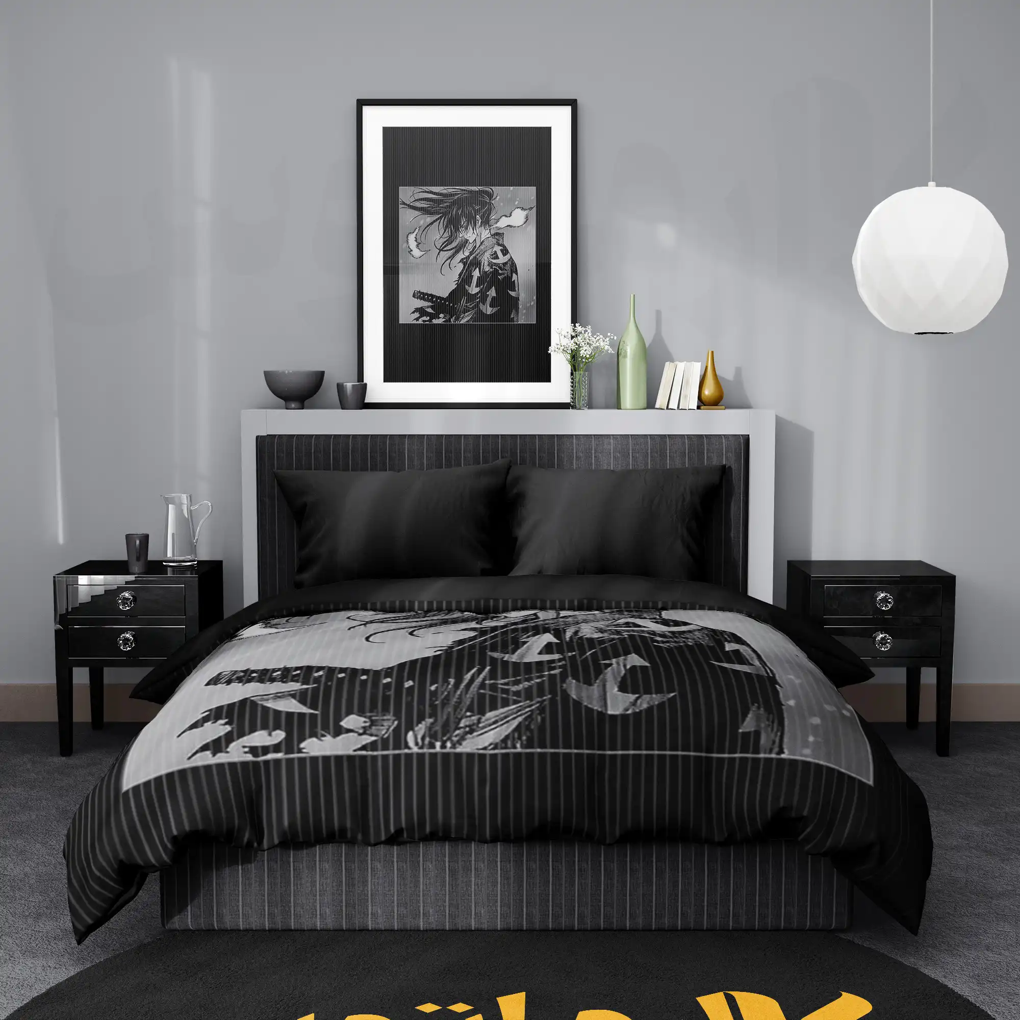 روتختی طرح دورورو Dororo کد 4 5,900,000&Nbsp;تومان &Ndash; کارماتوس روتختی طرح دورورو Dororo یک و دو نفره کارماتوس