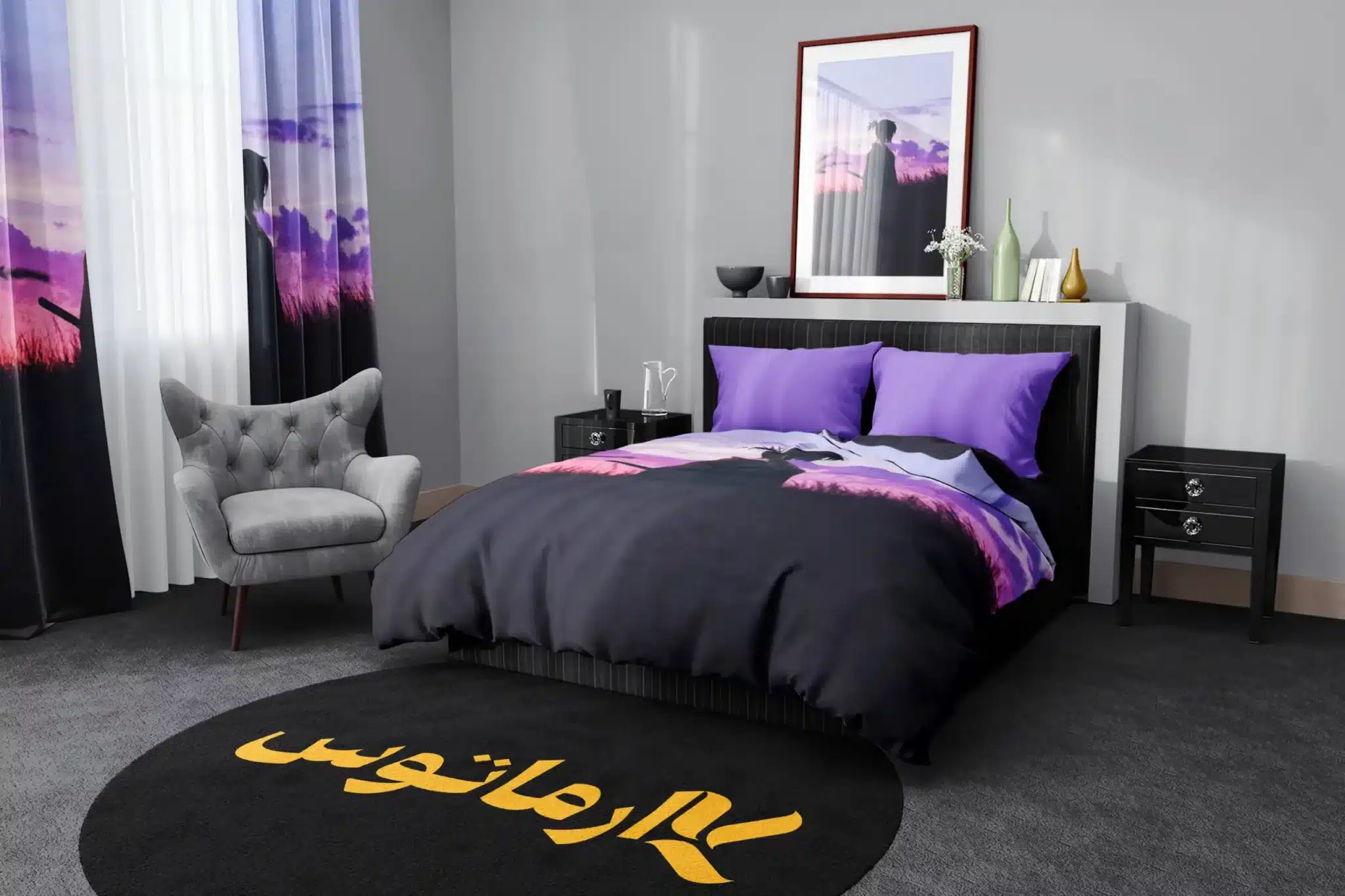 روتختی طرح دورورو Dororo کد 7 5,900,000&Nbsp;تومان &Ndash; کارماتوس روتختی طرح دورورو Dororo یک و دو نفره کارماتوس