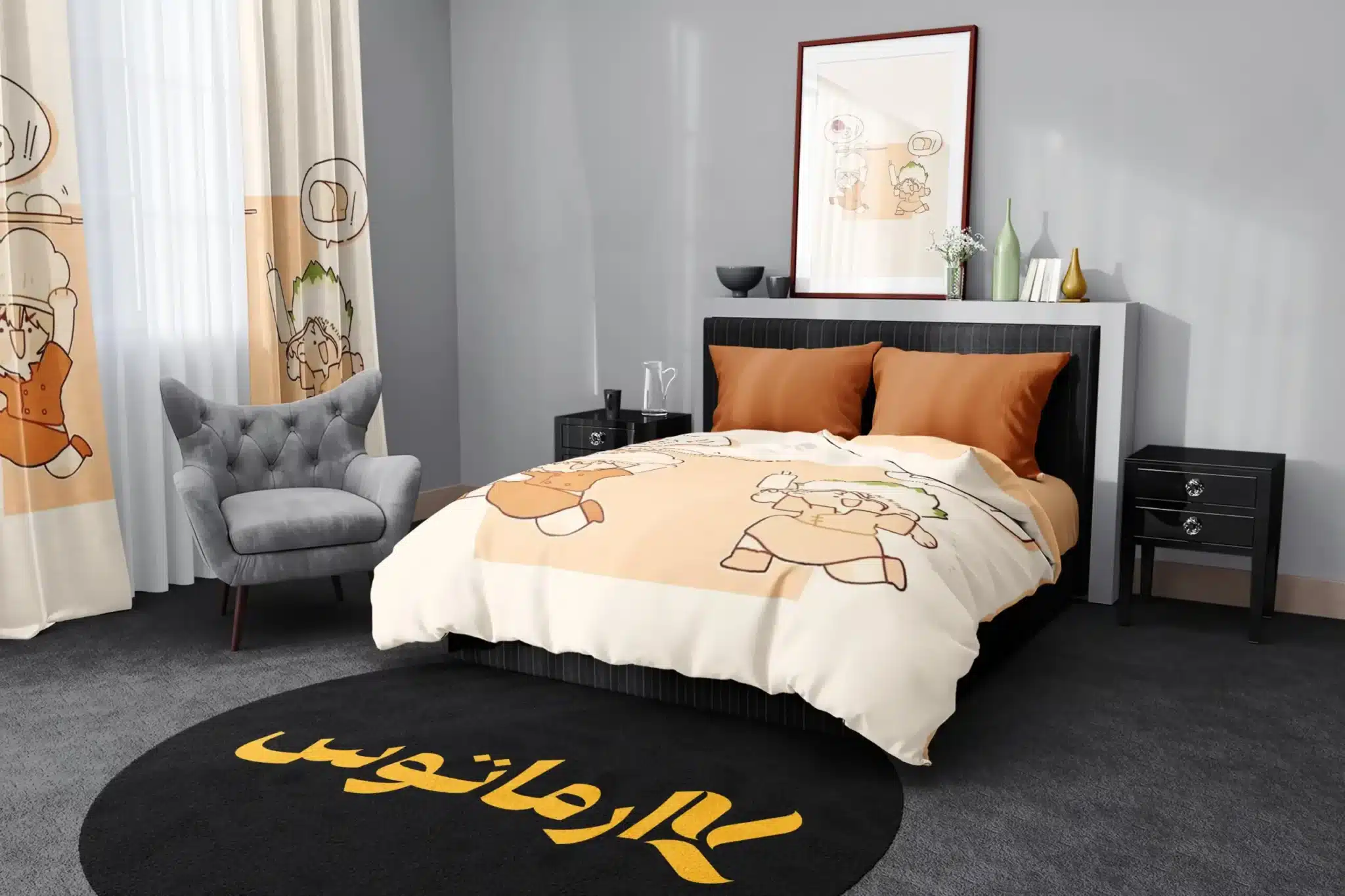 روتختی طرح دکتر استون Dr Stone کد 2 5,900,000&Nbsp;تومان &Ndash; کارماتوس روتختی طرح دکتر استون Dr Stone یک و دو نفره کارماتوس