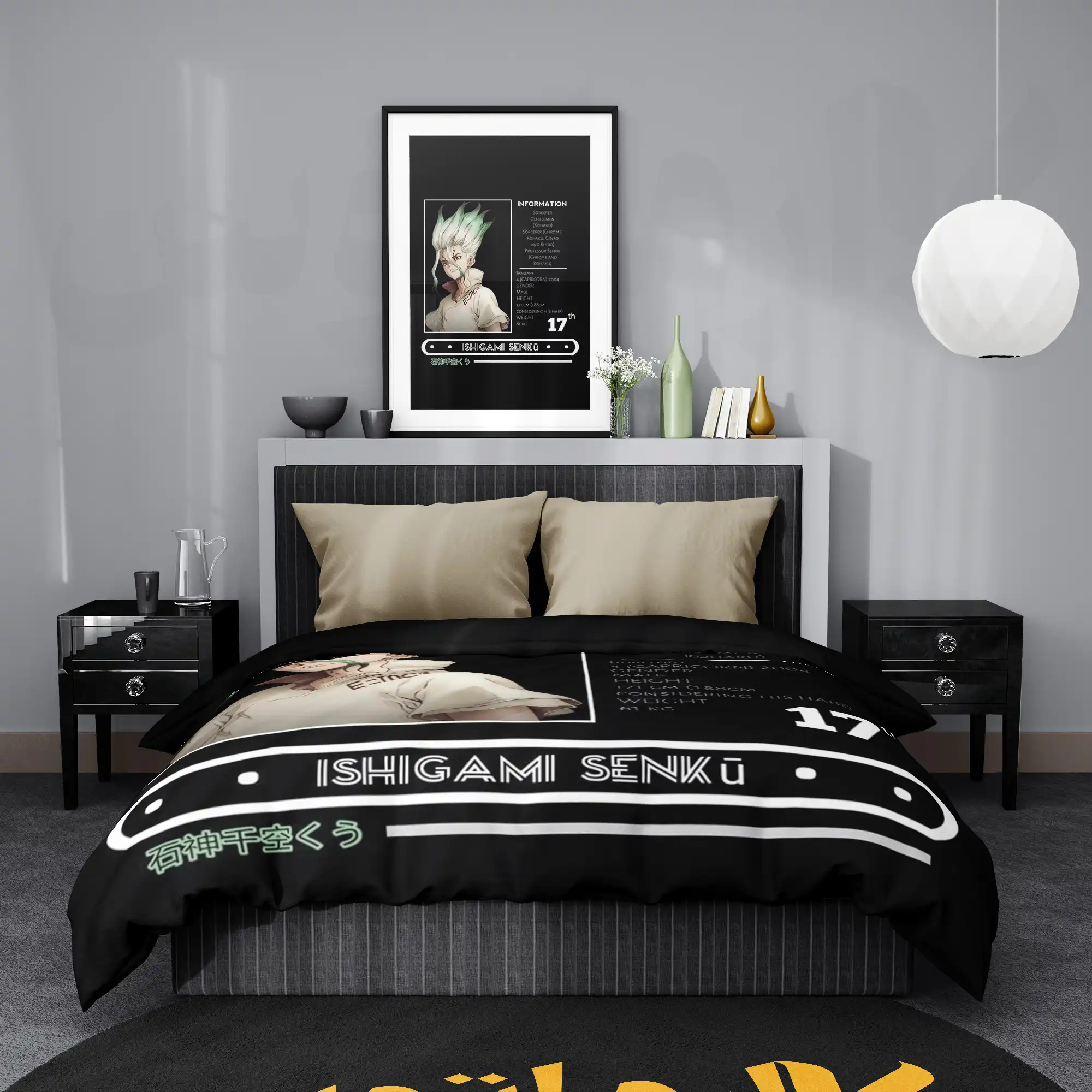 روتختی طرح دکتر استون Dr Stone کد 4 5,900,000&Nbsp;تومان &Ndash; کارماتوس روتختی طرح دکتر استون Dr Stone یک و دو نفره کارماتوس