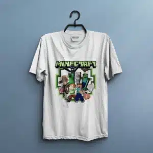 خرید تیشرت طرح ماینکرفت Minecraft - کارماتوس (پوشاک, تیشرت, تیشرت بازی Game) از کرماتوس