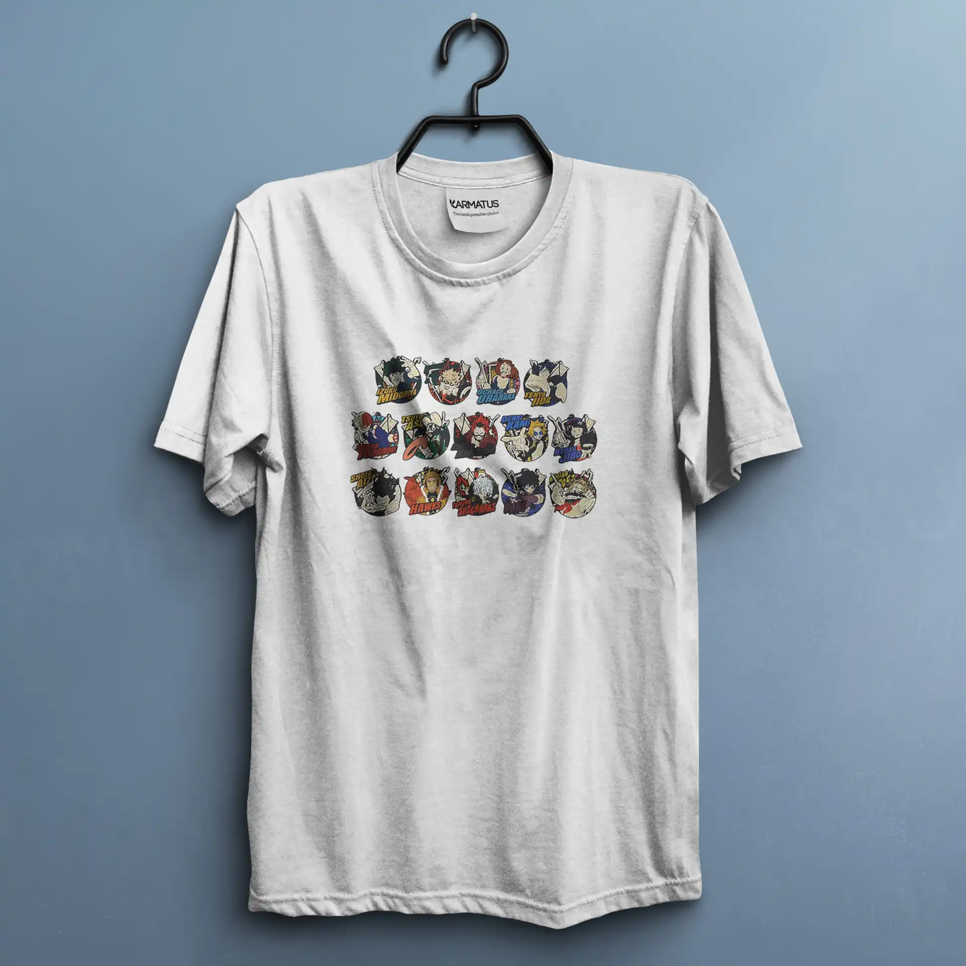 تیشرت مدرسه قهرمانانه من | کالکشن Anime - مدل Mha-08 599,000&Nbsp;تومان &Ndash; کارماتوس خرید تیشرت طرح مدرسه قهرمانانه من My Hero Academia - کارماتوس (پوشاک, تیشرت, تیشرت انیمه Anime, تیشرت چاپ دو رو) از کرماتوس
