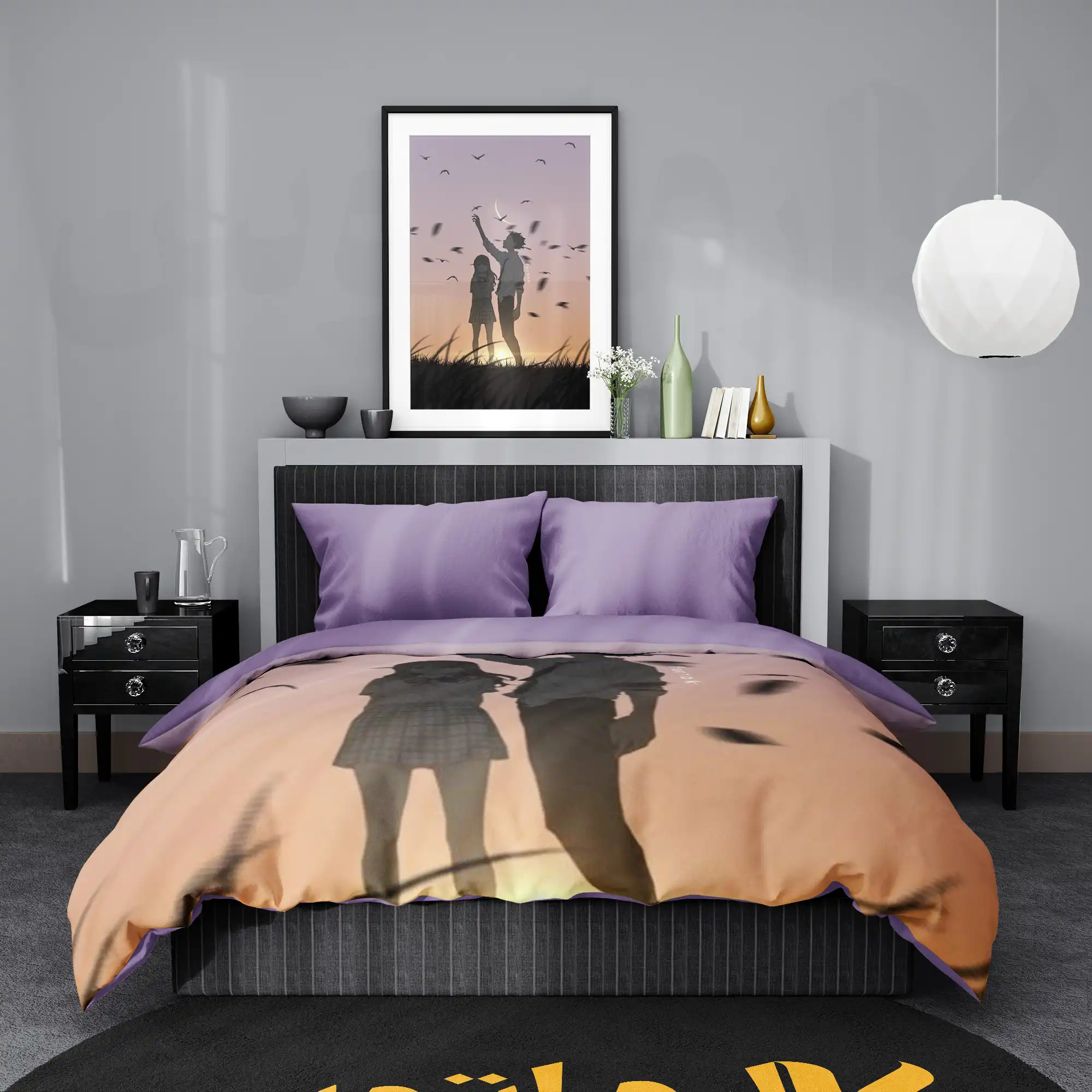 روتختی طرح صدای خاموش A Silent Voice کد 5 5,900,000&Nbsp;تومان &Ndash; کارماتوس روتختی طرح صدای خاموش A Silent Voice یک و دو نفره - کارماتوس