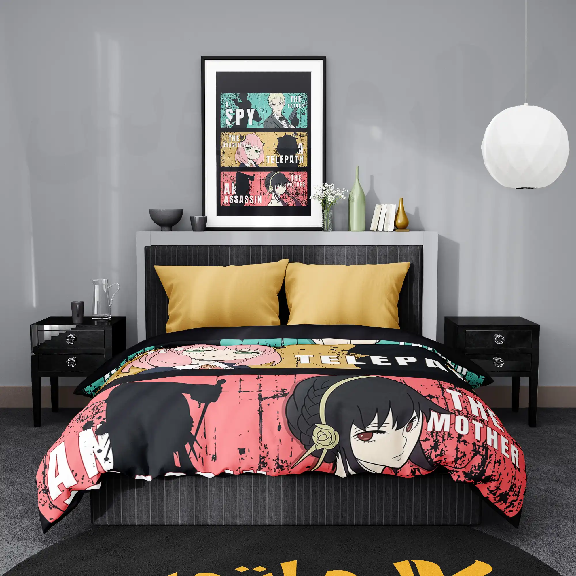 روتختی طرح خانواده جاسوس Spy X Family کد 1 5,900,000&Nbsp;تومان &Ndash; کارماتوس روتختی طرح خانواده جاسوس Spy X Family یک و دو نفره - کارماتوس