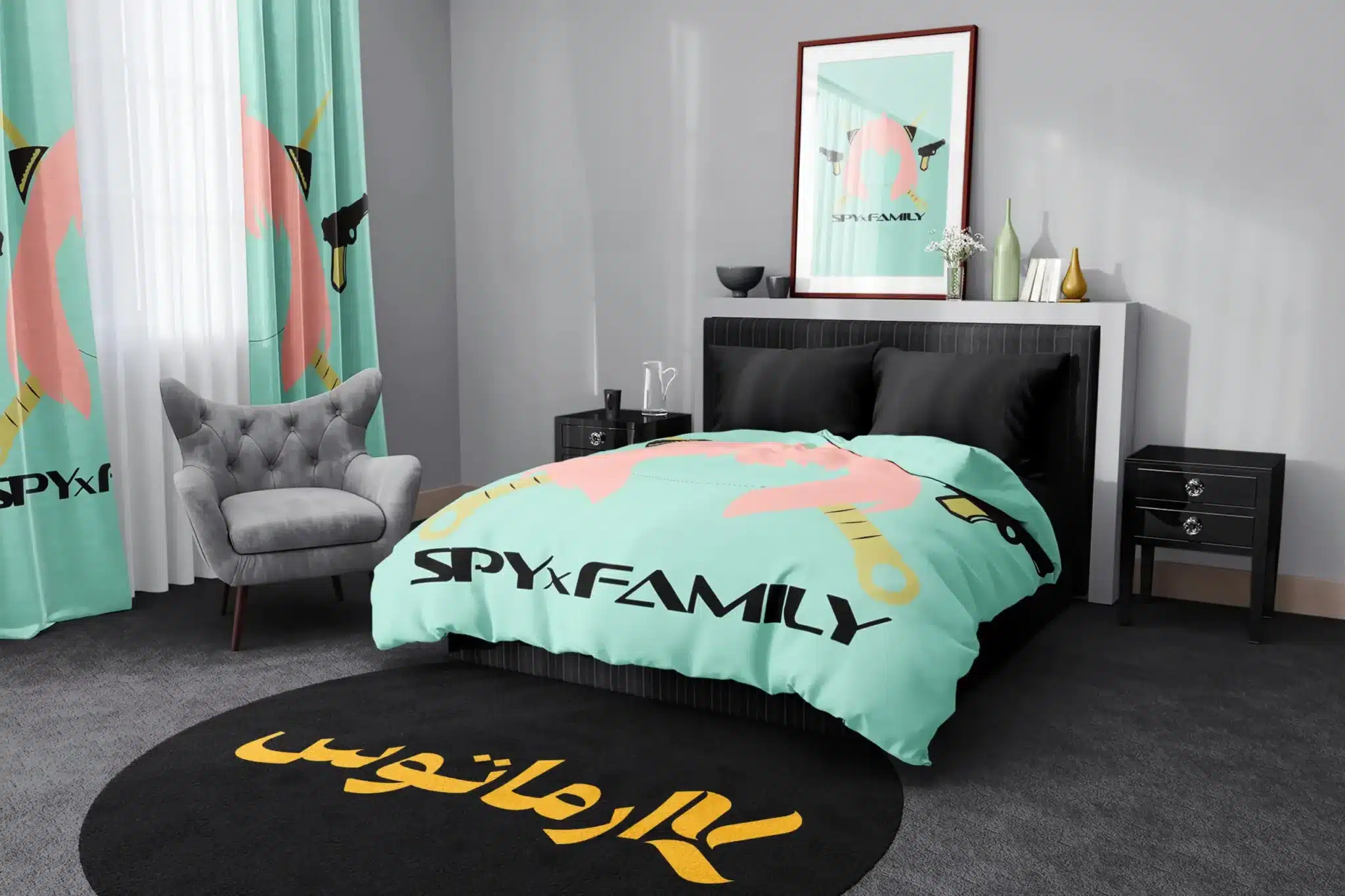 روتختی طرح خانواده جاسوس Spy X Family کد 8 5,900,000&Nbsp;تومان &Ndash; کارماتوس روتختی طرح خانواده جاسوس Spy X Family یک و دو نفره - کارماتوس