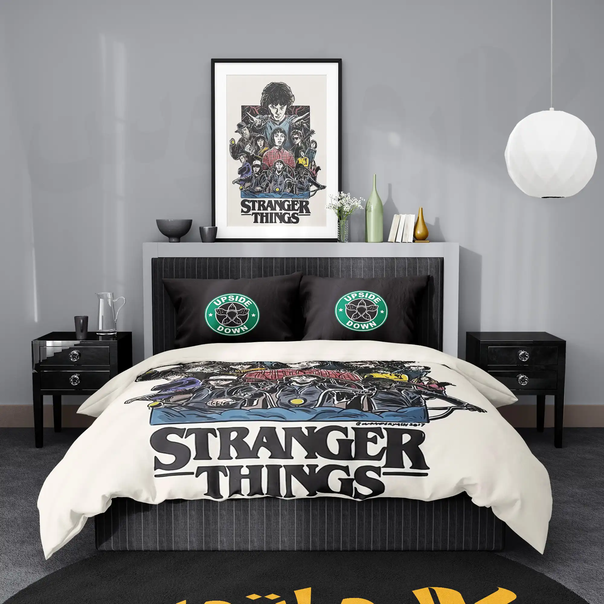 روتختی طرح چیز های عجیب Stranger Things کد 3 5,900,000&Nbsp;تومان &Ndash; کارماتوس روتختی طرح چیز های عجیب Stranger Things یک و دو نفره کارماتوس