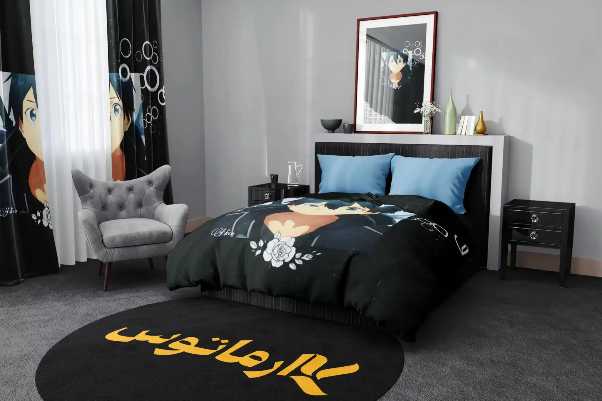 روتختی طرح هنر شمشیرزنی آنلاین Sword Art Online کد 5 5,900,000&Nbsp;تومان &Ndash; کارماتوس روتختی طرح هنر شمشیرزنی آنلاین Sword Art Online یک و دو نفره - کارماتوس